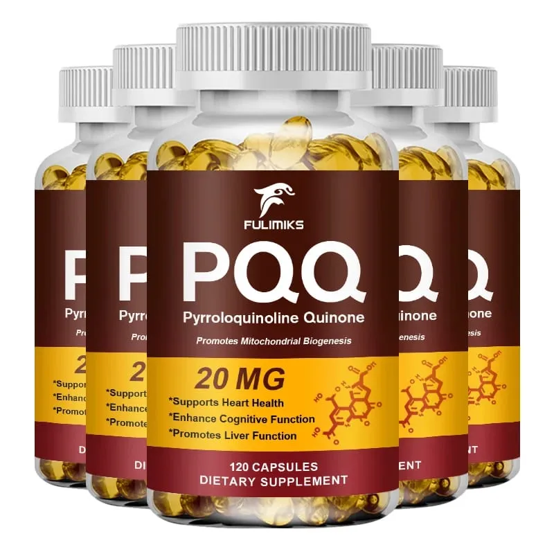 PQQ Capsules 20 mg with Bacopa Monnieri & ALA Supports Mitochondrial Function Stress Management Heart Health & Brain Energy — image 12