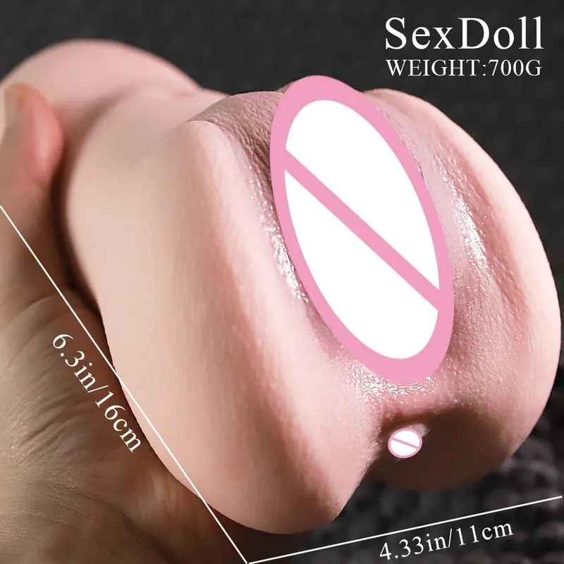 Realistic Pocket Pussy Male Masturbator Artificial Vagina Soft Silicone Stroker Sleeve Textured Adult Sex Toy for Men's Pleasure — image 13
