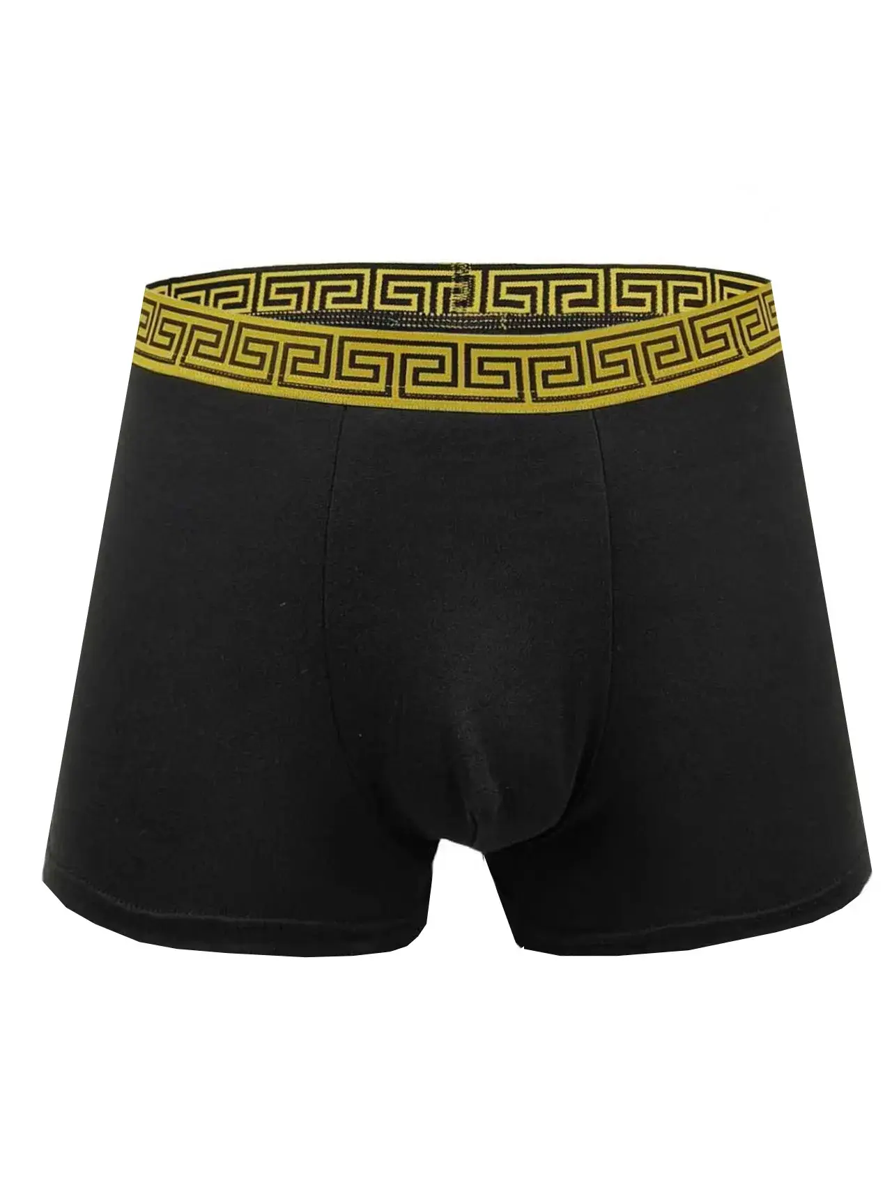 4PCS Trendy Men's Light Luxury Underwear: Four Color Combinations, Comfortable, Elastic and Unique Belt Design Men's Underwear — image 6
