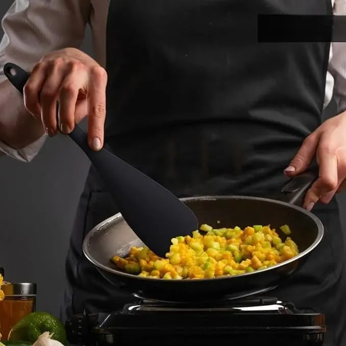 All-in-one silicone duckbill spatula heat-resistant cooking spoon salad server ice scoop and multi-functional spatula — image 6