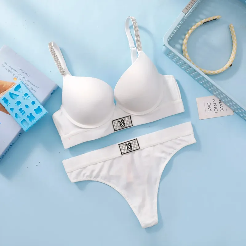 Victoria's Secret Women Lace Bra And Panty Set Push Up Wireless Comfortable Everyday Lingerie Underwire Seamless — image 5