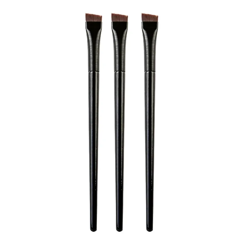 Flat Eyeliner Make up Brush Super Thin Angled Eyeliner Eyebrow Makeup Brushes Professional Exquisite Fine Eyebrow Makeup Tools — image 10