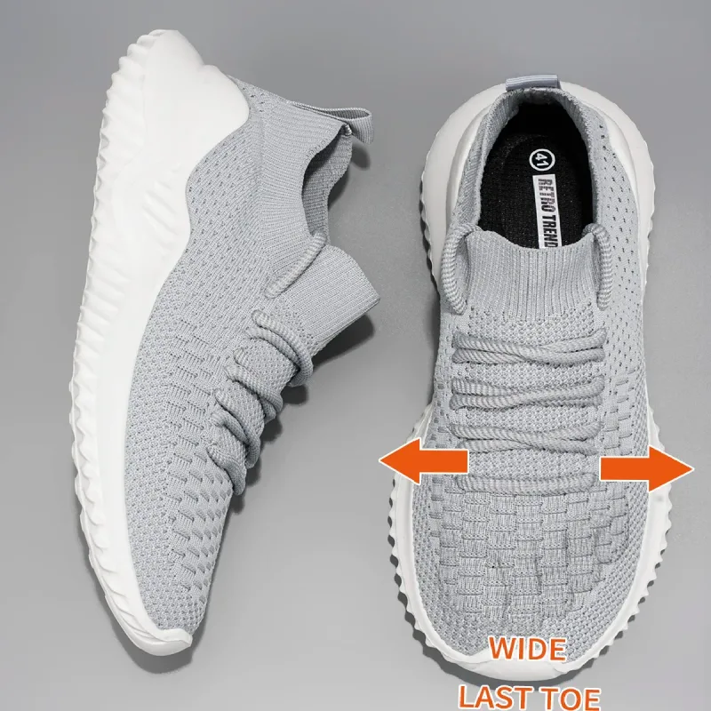 Men's Large Size Wide Last Sports Shoes Outdoor Hiking Running Comfortable Casual Versatile Fashionable Shoes for Couples — image 3