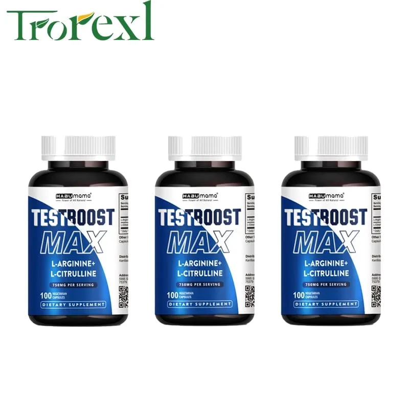 Arginine Pillen Mannelijke Verbetering Supplement Spierbouwer Libido Verbetering Uithoudingsvermogen 100% Pure Niet-GMo — image 9