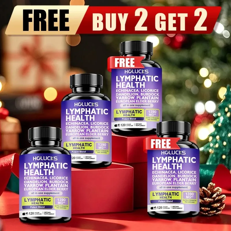 Buy 2 Get 2 Free! Pure Lymphatic Health Capsules Support Reduces Swelling Boosts Detox & Immune System Improves Circulation — image 1