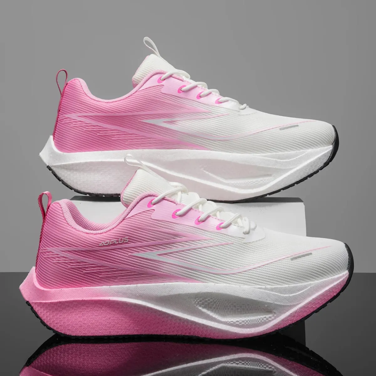 Men Running Shoes Carbon Board Marathon Sports Men's Speciality Sneakers Lightweight Women's Comfortable Athletic Nonskid Shoes — image 7