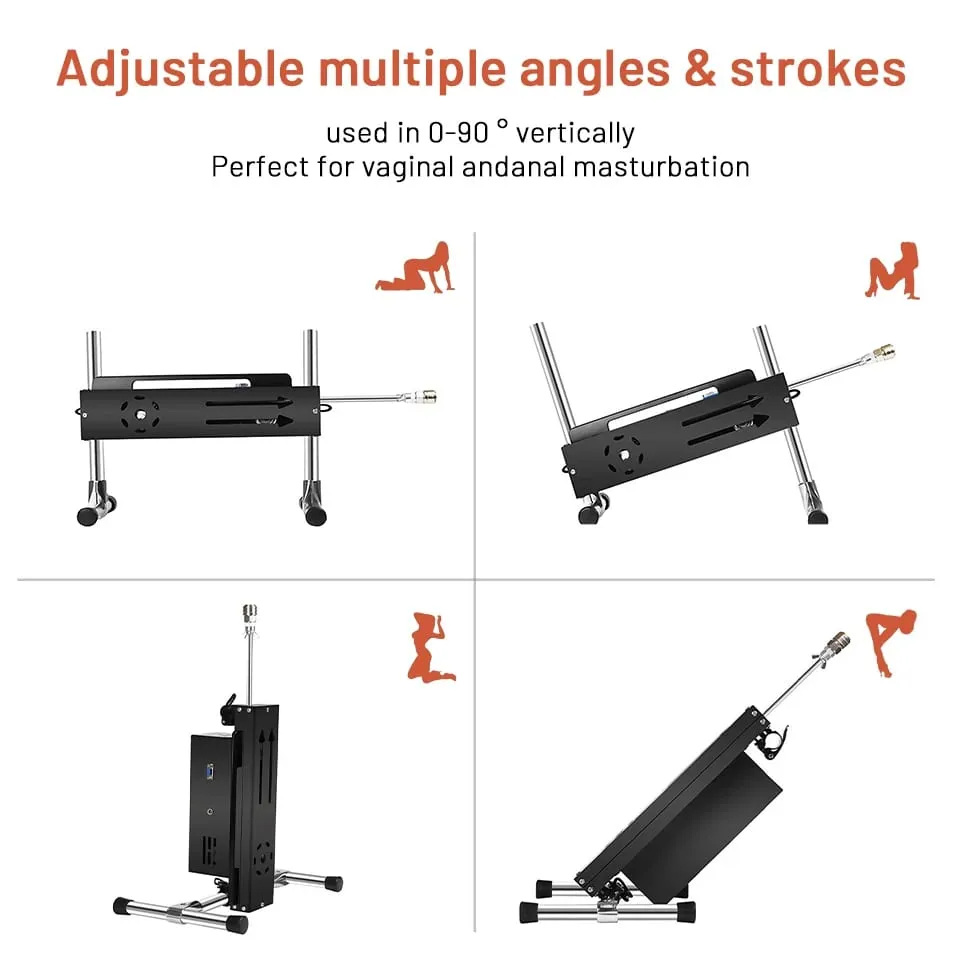 200W motor Wireless Control New Sex Machine with Amazing Features Powerful All Angle Adjustable No Moveback Machine stroke 15cm