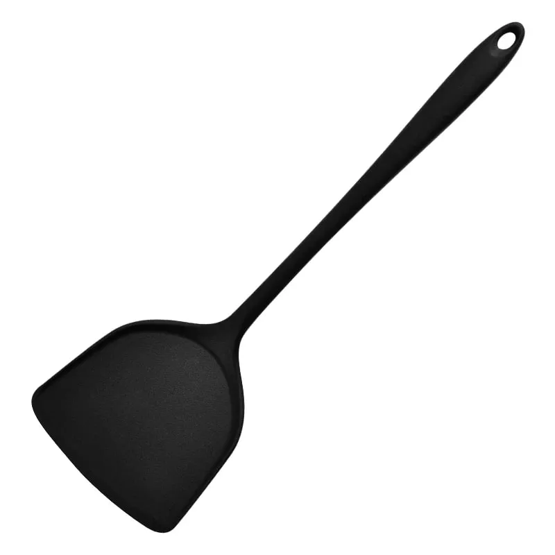 All-in-one silicone spatula kitchen items heat resistant non-stick frying pan spatula household silicone Chinese spatula — image 9