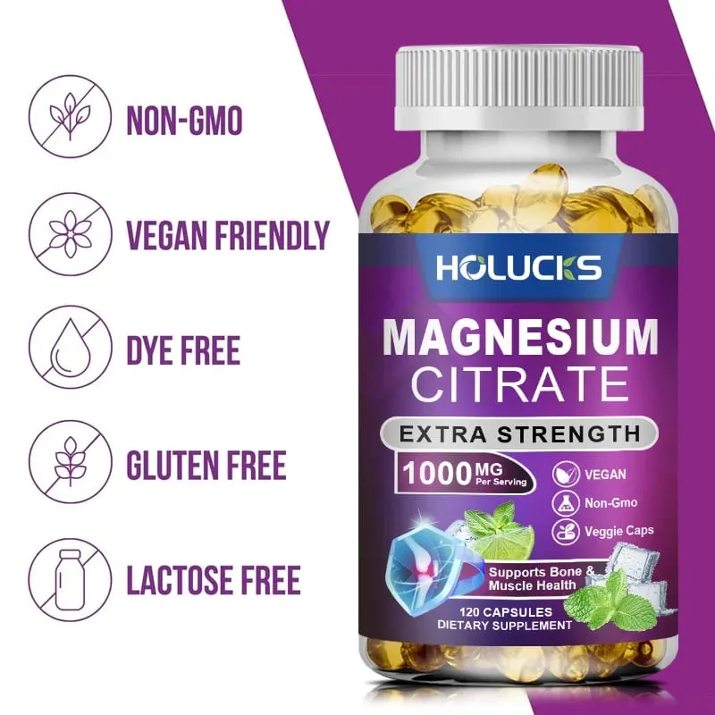 Buy 2 Get 2 Free! High Potency Magnesium Citrate Supplement — image 6