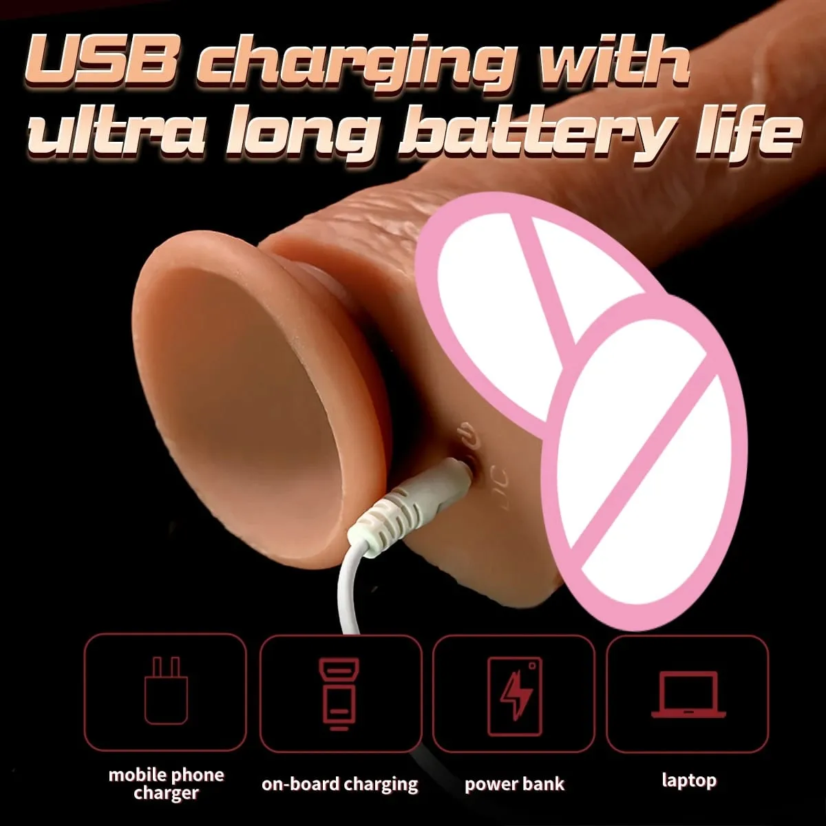 Female Realistic Dildo Soft Silicone Heating Masturbation Vibrator G-spot Vagina Anal Massager Big Dick Sex Toys For Women 18+