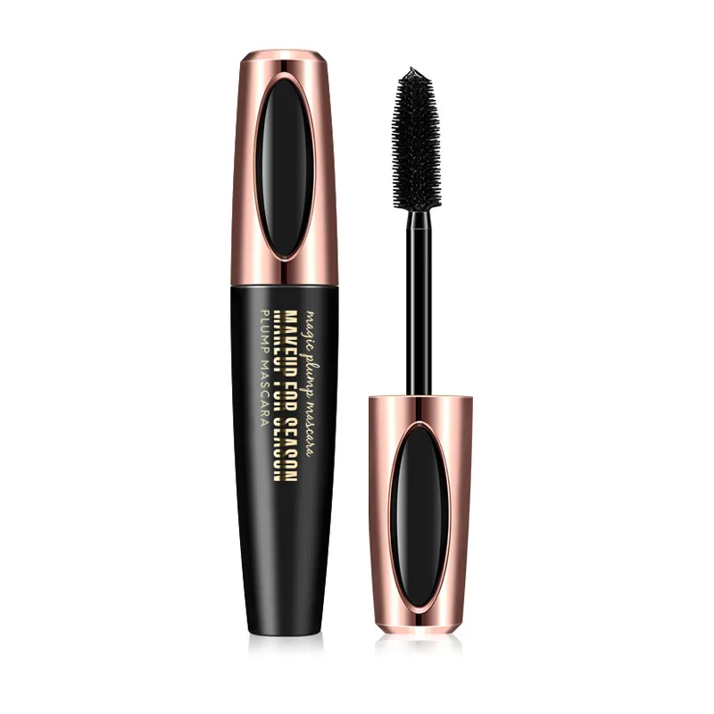 1 8-day Silk Fiber Eye Black Waterproof and Sweat Proof Thick Slim Curly Durable Black Extension