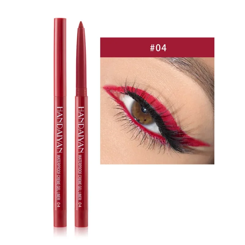 1PC White Matte Eyeliner Gel Pen Long Lasting Waterproof Eye Liner Pencil Mabilis na pagkatuyo Hindi-smudge Eye Makeup para sa mga Babaeng Cosmetics — image 27