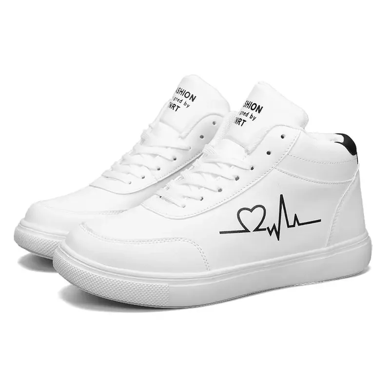 Sneakers Man Vulcanized Sneakers Male Comfortable High Top Shoes Light Men Autumn Spring 2025 Fashion Mens Shoes Vulcanize Shoes — image 9