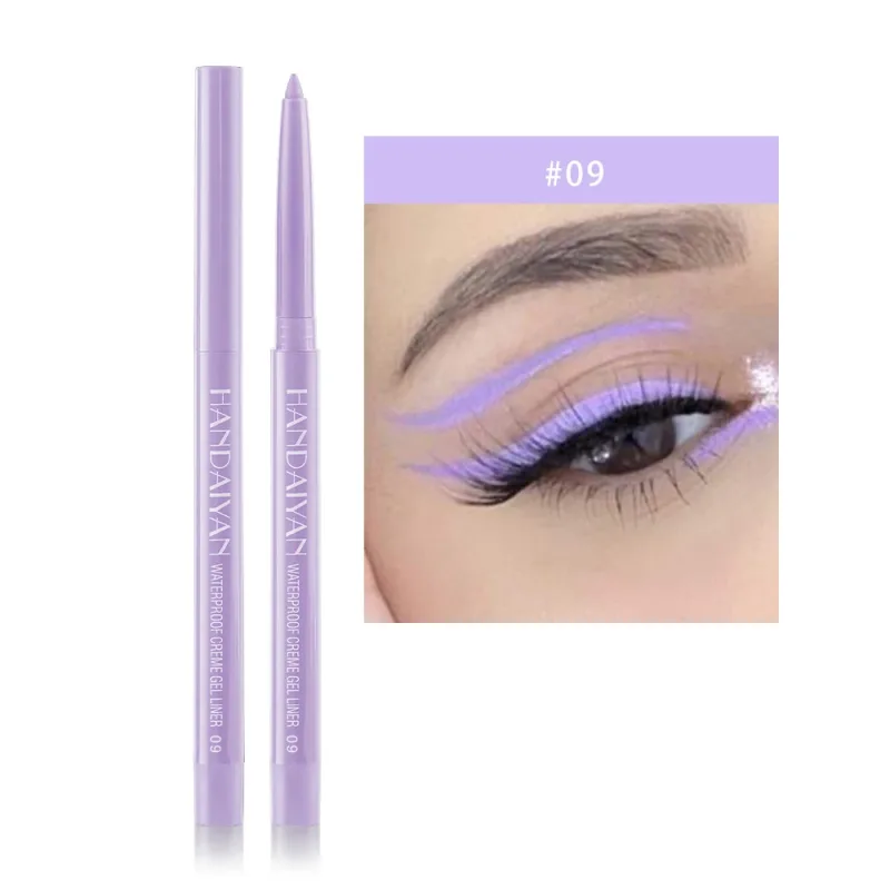 1PC White Matte Eyeliner Gel Pen Long Lasting Waterproof Eye Liner Pencil Mabilis na pagkatuyo Hindi-smudge Eye Makeup para sa mga Babaeng Cosmetics — image 25