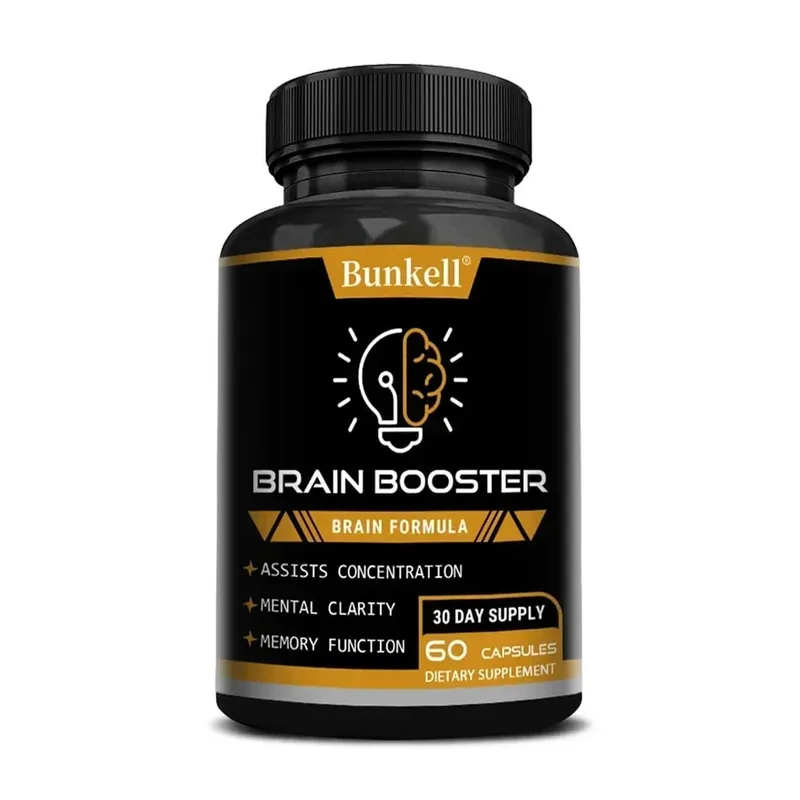 Brain Health Supplement - with Ginkgo Biloba Vitamin B12 Help Improve Cognitive Function and Memory Protect Nerve Cells — image 8