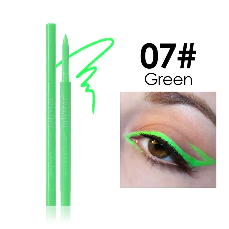1PC White Matte Eyeliner Gel Pen Long Lasting Waterproof Eye Liner Pencil Mabilis na pagkatuyo Hindi-smudge Eye Makeup para sa mga Babaeng Cosmetics — image 18