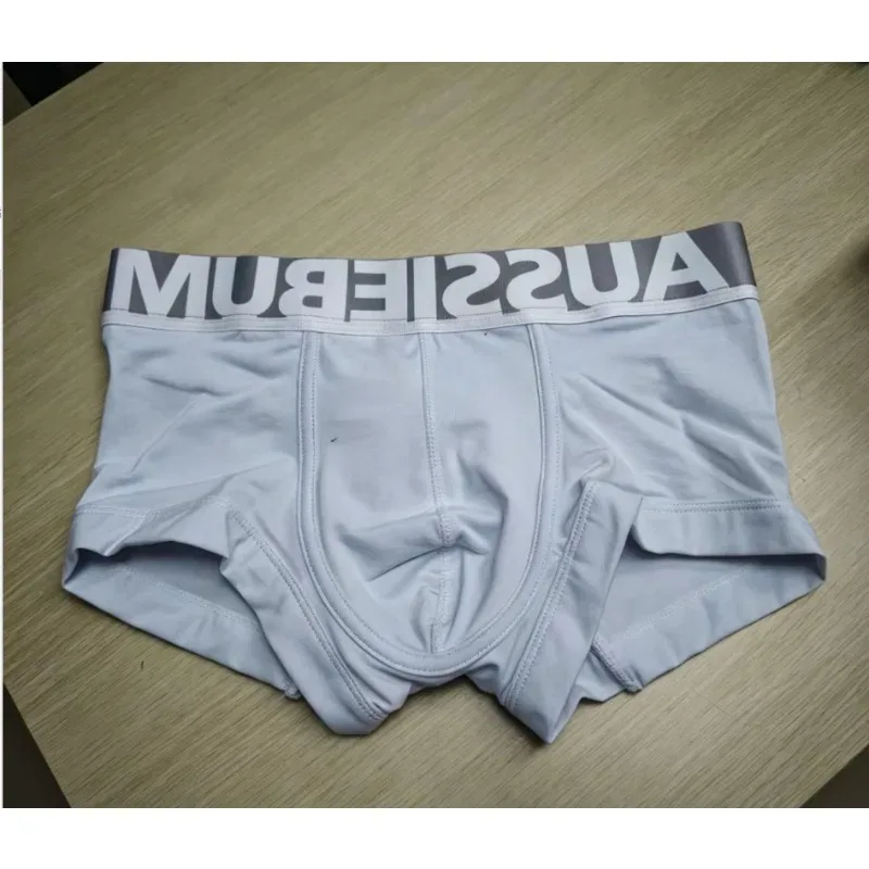2026 Fashion Men's Cross-border Europe, America, Simple Fashion Men's Classic briefs Cotton Sweat-absorbing AUM-360 — image 4