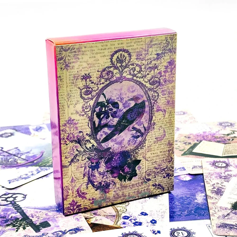 New 8.8*6.3CM Cards Game 39 Precious Oracle Cards Durable & Portable Ideal For Travel Meditation & Spiritual Practices — image 1