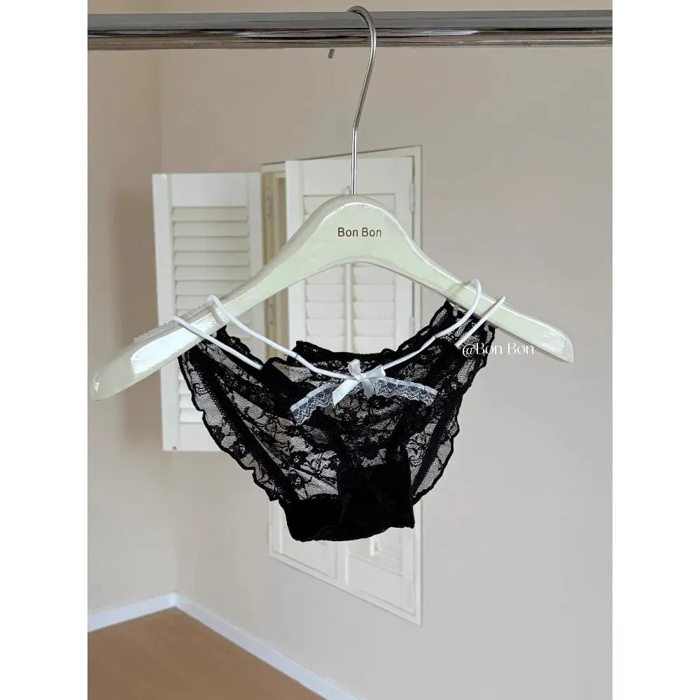 Halter Neck Lace Bra Panty Set French Style Women Lingerie Push‑Up Breathable Skin‑Friendly Daily Underwear tセクシーな — image 7