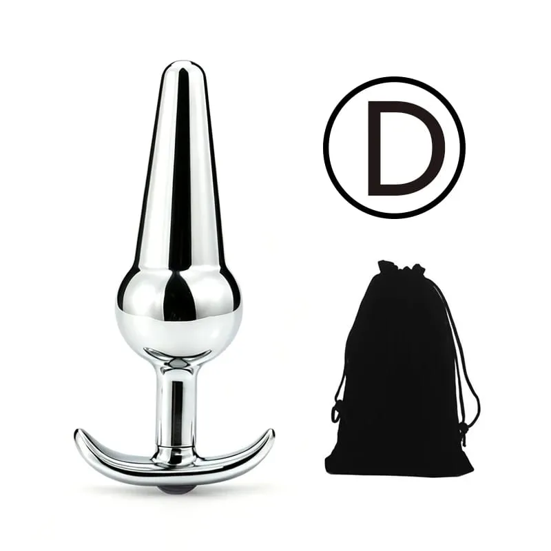 Metal Anal Beads Butt Plug Set Wearable Outerdoor Small Large Anal Plug G Spot Dildo Insert Vagina Anus Sex Toy — image 10