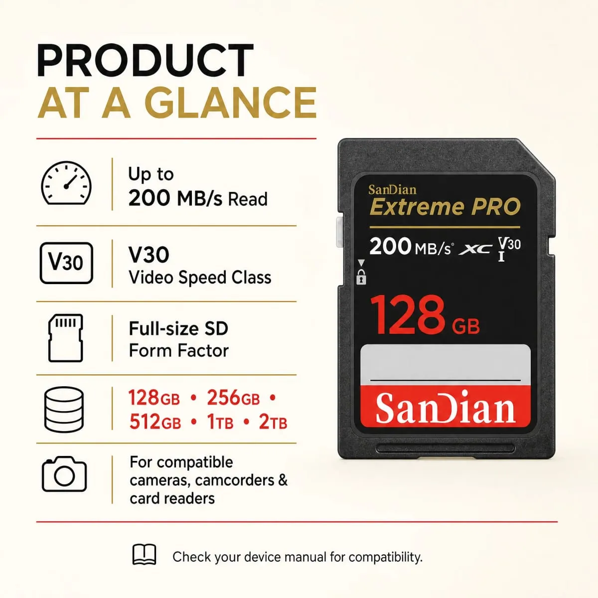 2026 New Original Micro TF SD Card 128GB 256GB U3 High Speed Flash Memory Card 4K Video Storage For Digital Camera Laptop Phone — image 6