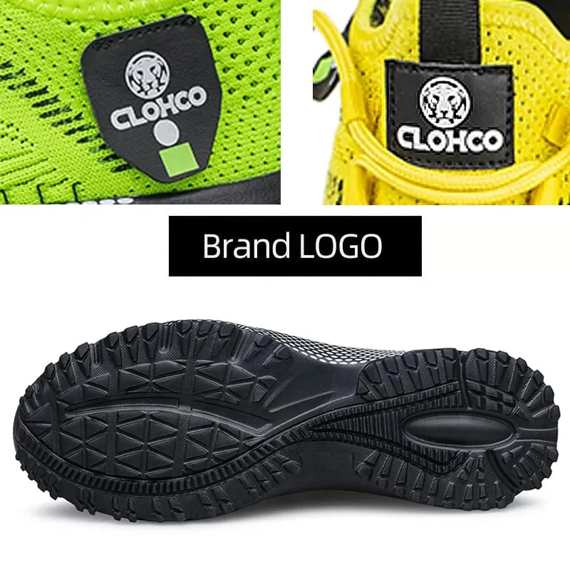 CLOHOO-en's Lightweight Knit Joggers - Breathable Road Running Shoes & Comfortable Daily Walking Sneakers. — image 6