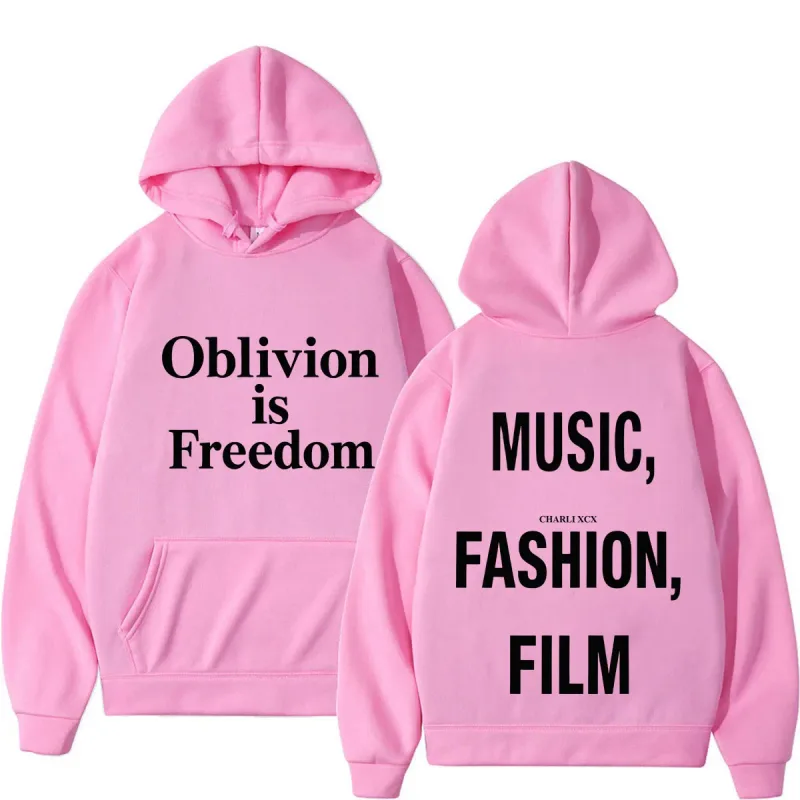 XCX Album Music Fashion Film Tour 2026 Print Hoodie Men Women Fashion Pullover Casual Hip-hop Sweatshirt Fan Gifts — image 8