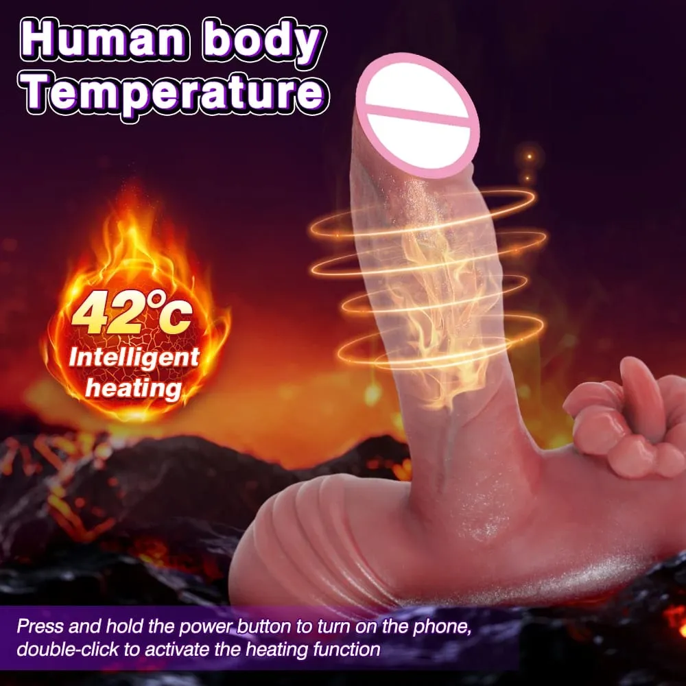 Realistic Dildo Vibrator Sit And Ride 6 IN 1 Vibrating Remote Control Vagina Anal G Spot Clitoral Stimulator Sex Toys for Women — image 4