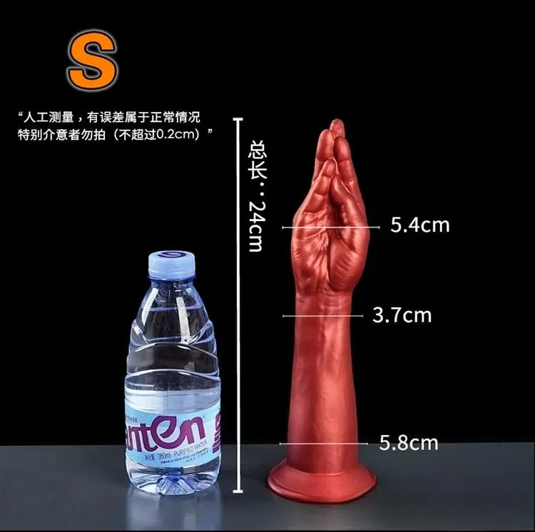 46cm Fist Hand Anal Plug Arm Dildo Vaginal Butt Dilator Deep Stimulator Anus Expander Big Dildo Masturbator Adult Anal Sex Toys — image 5