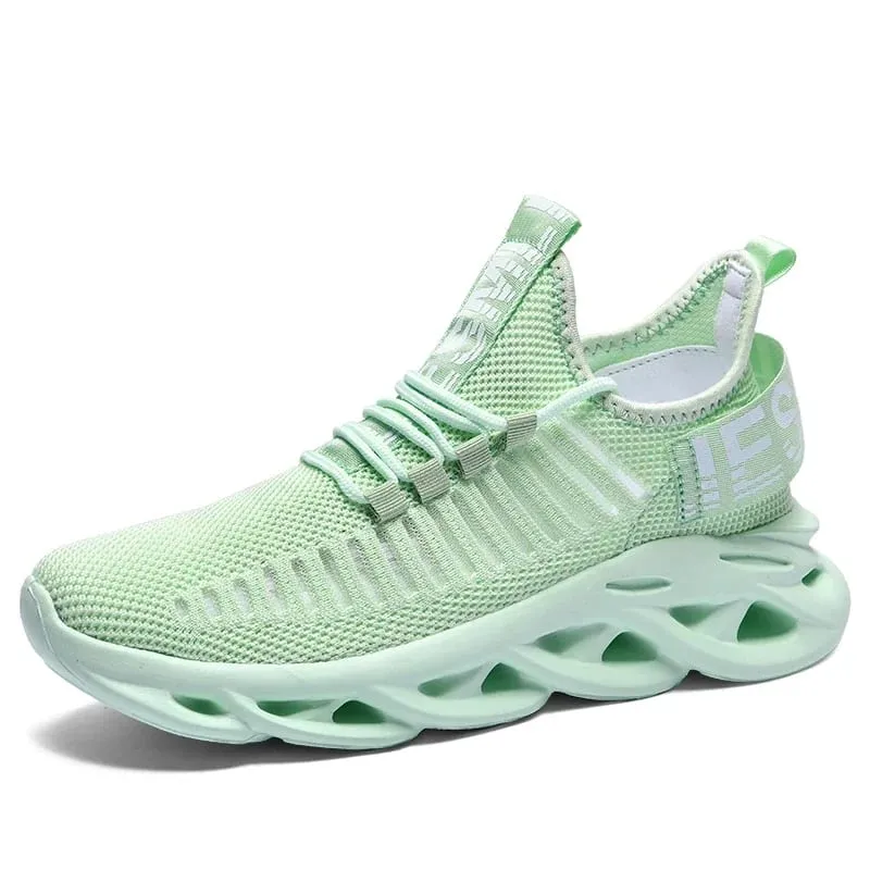 Mens Athletic Sneakers Lightweight Breathable Gym Shoes Non Slip Walking Shoes Comfortable Sports Shoes For Men Training — image 9