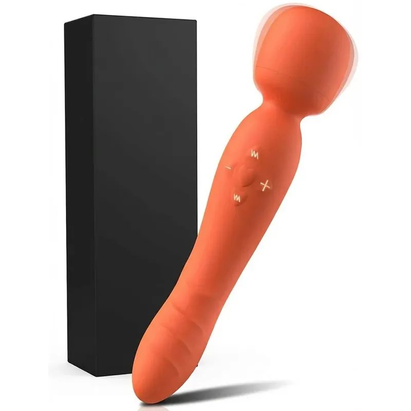 AV Vibrator G-spot Stimulation For Women Massage Stick Masturbation Stimulator Couple Silicone Female Doublehead Adult Sex Toys