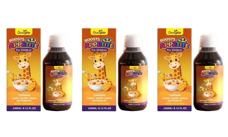 Googeer Children’s Appetite Support Liquid with L-Lysine Inositol Calcium and B Vitamins Daily Nutritional Support 240 ML — image 9