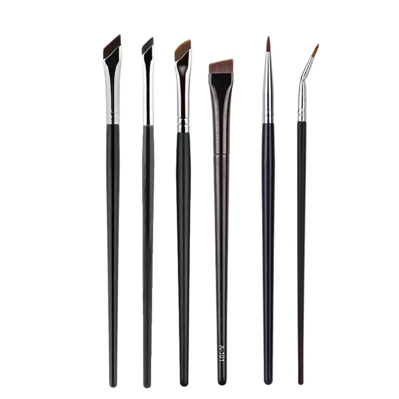5/6 τεμ. Thin Gel Eyeliner Πινέλα Μακιγιάζ Σετ Βουρτσών Ματιών Flat Top Κονσίλερ Ματιών Βούρτσα Εργαλείο Μακιγιάζ Λεπτομερές Εργαλείο Μακιγιάζ — image 8
