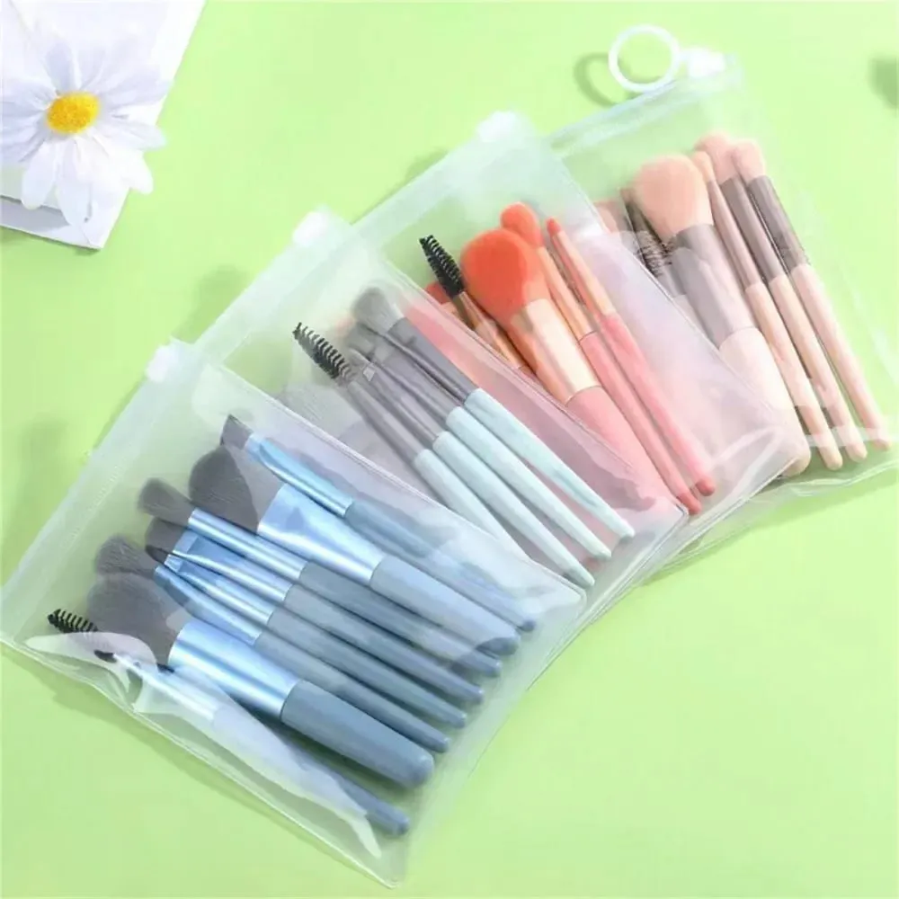 8pcs/bag Soft Fluffy Makeup Brushes Set for Cosmetics Foundation Loose Powder Eyeshadow Kabuki Blending Makeup Brush Beauty Tool — image 2