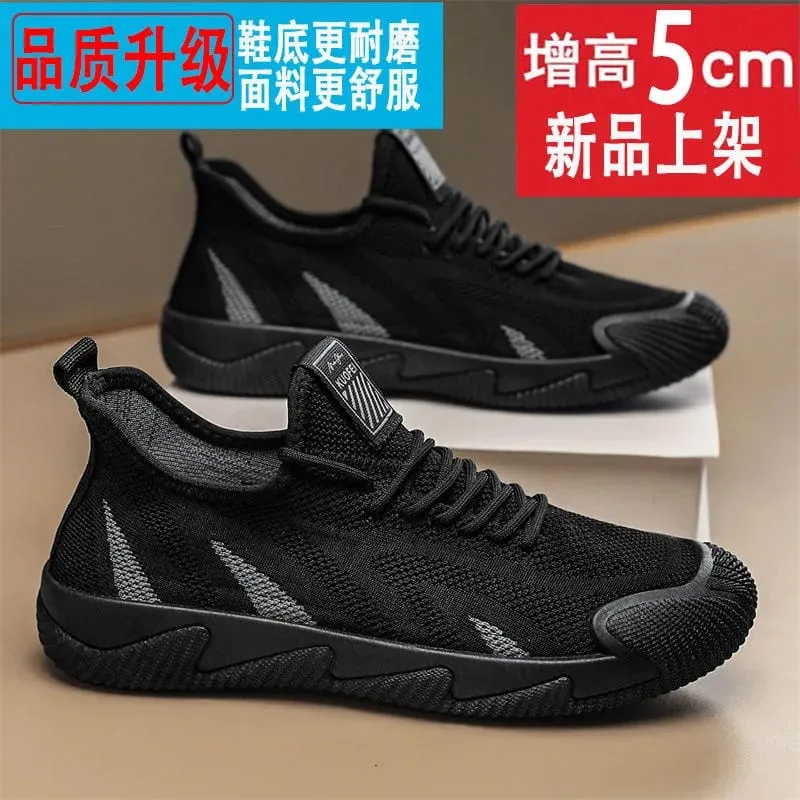 Casual Netted Shoe Man Summer New Sports Style Breathable and Trendy Work Comfortable and Versatile Shoes Fashionable and Simple — image 7