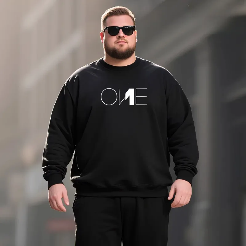 Plus Size Men's Sweatshirt 110-185KG Autumn Winter Casual Pullover High-quality Pure Cotton Sweatshirt Male Clothing 5XL 6XL 7XL — image 4