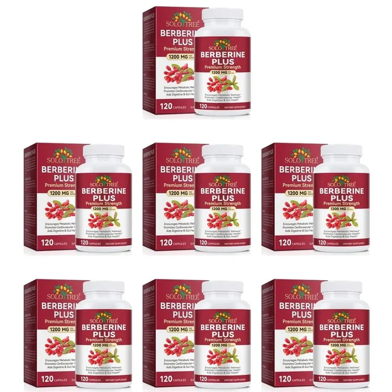 Berberine Plus Κάψουλες 1200mg Berberine HCl Μεταβολισμός & Υποστήριξη Υγείας του Πεπτικού Εντέρου 120 Κάψουλες — image 13