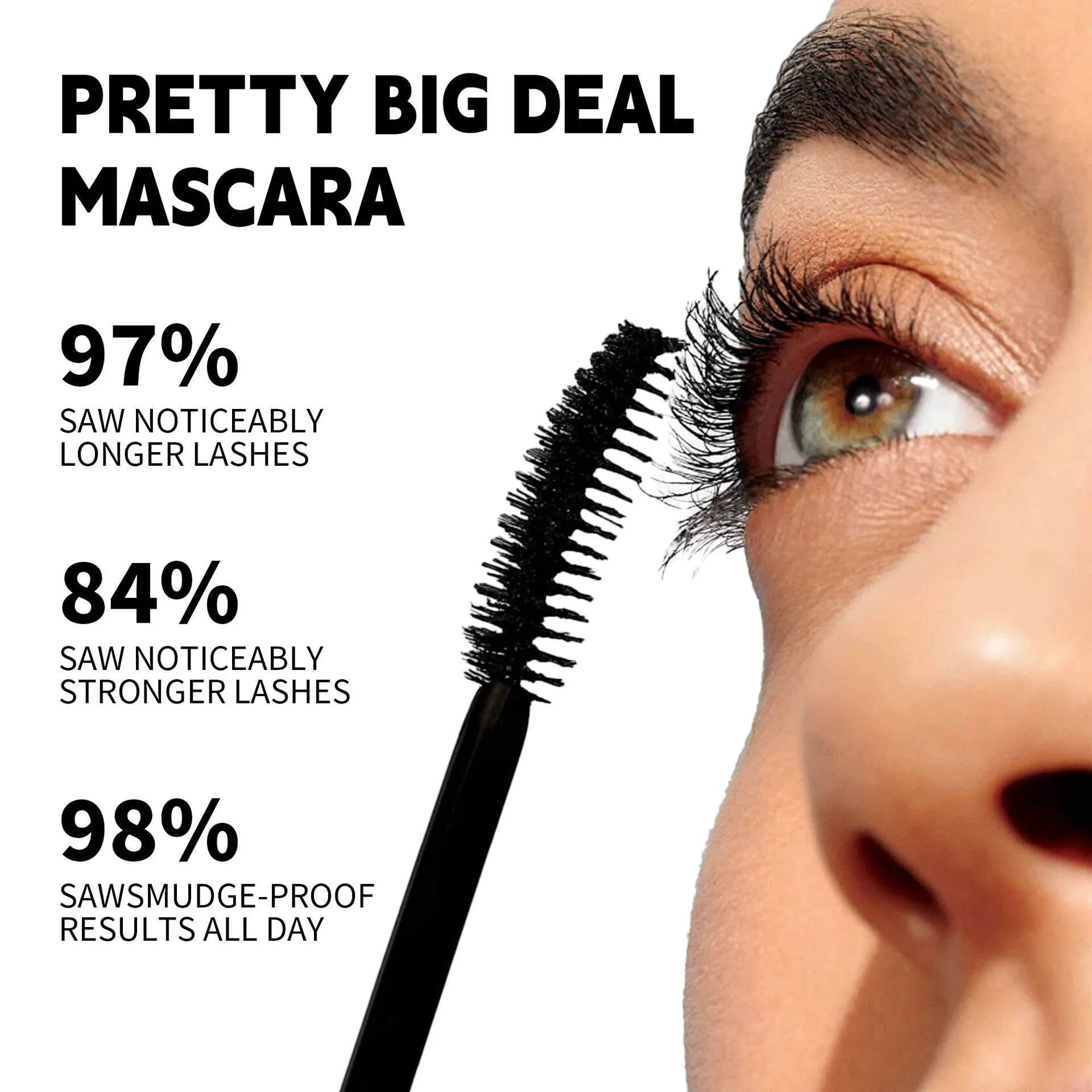 Ciglia mascara colorate Blu Rosa Verde Mascara impermeabile colorato Affascinante mascara arricciacapelli a lunga durata Trucco natalizio per occhi — image 4