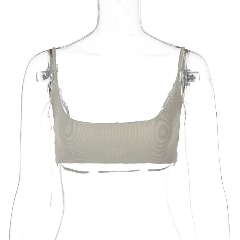 Summer Backless Sexy Camisole Women Strap Slim Beach Top 2025 Sleeveless Streetwear Korean Strap Sensual Tank Top — image 10