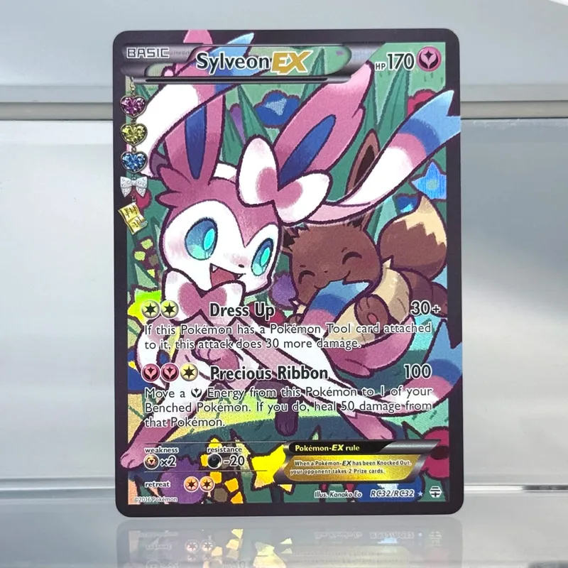 Holographic Game Trading Collection PTCG Proxy Cards Charmander (SV) Pikachu Flareon EX Single PKM Foil Card Venusaur EX — image 9