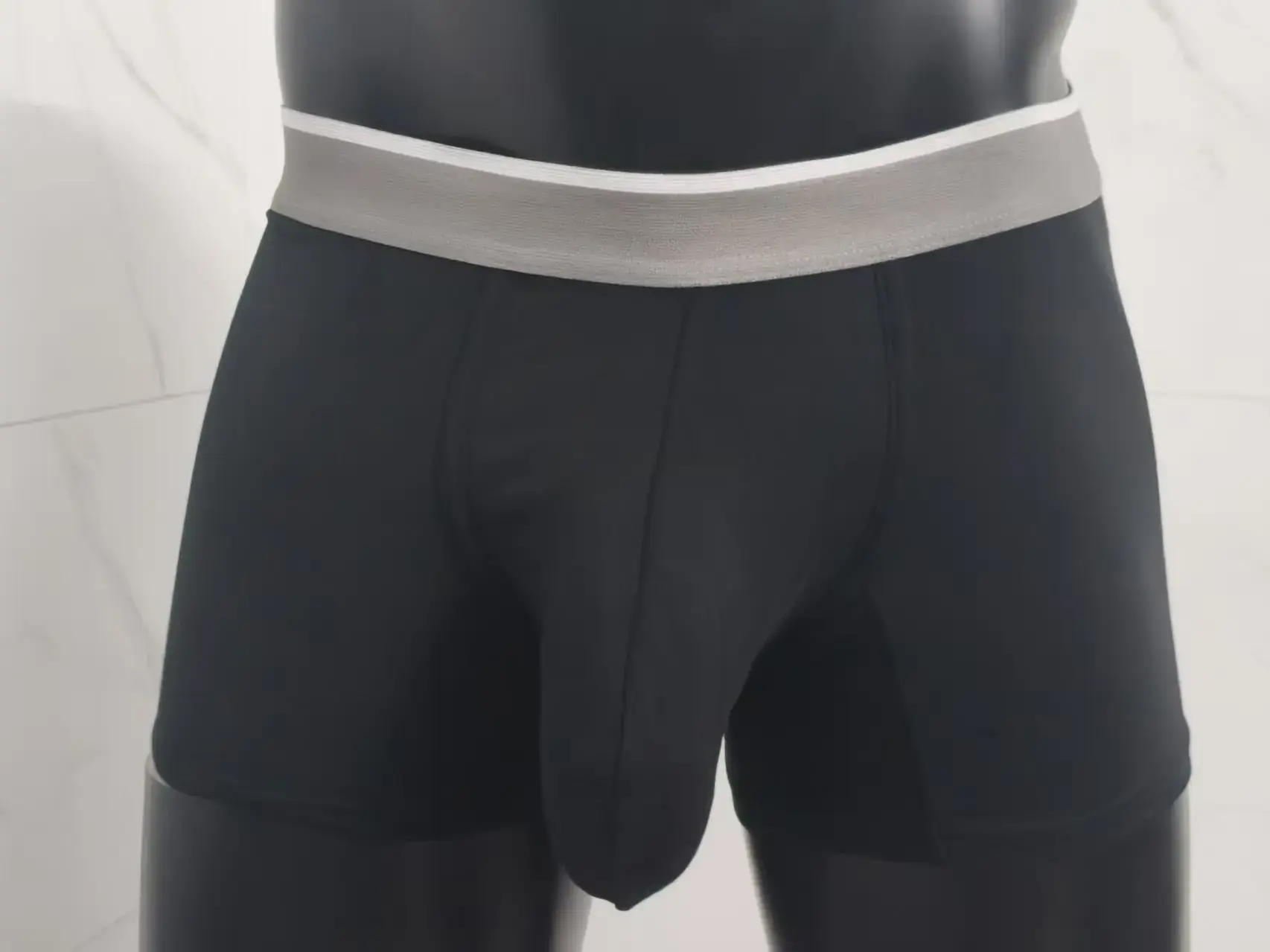 Men Modal Boxer Briefs Breathable Cooling Big Pouch Underwear Soft Mens Boxers Comfortable Male Panties with Extra Large Pouch — image 10