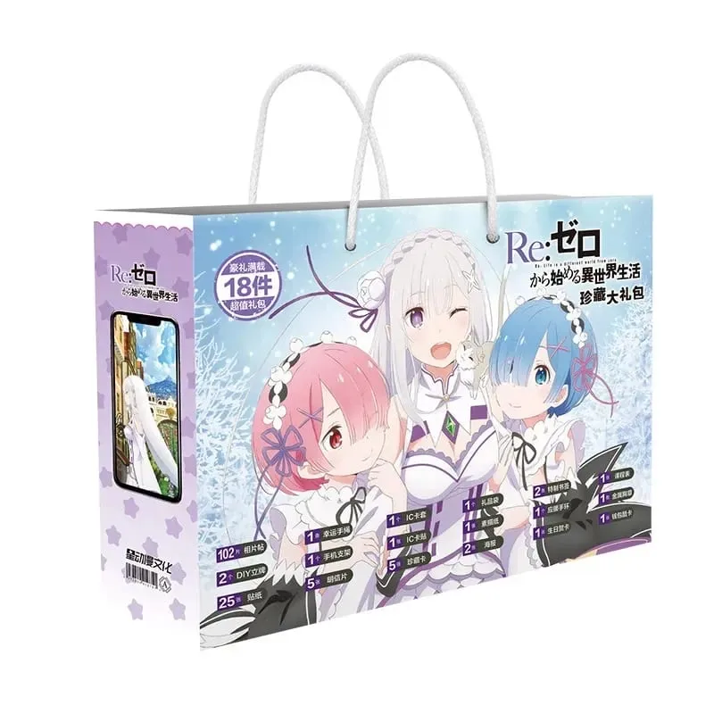 Sac cadeau porte-bonheur Anime Bungou Stray Dogs Haikyuu, jouet de Collection comprenant une carte postale, un signet, des cartes Lomo, figurine Genshin Impact — image 25