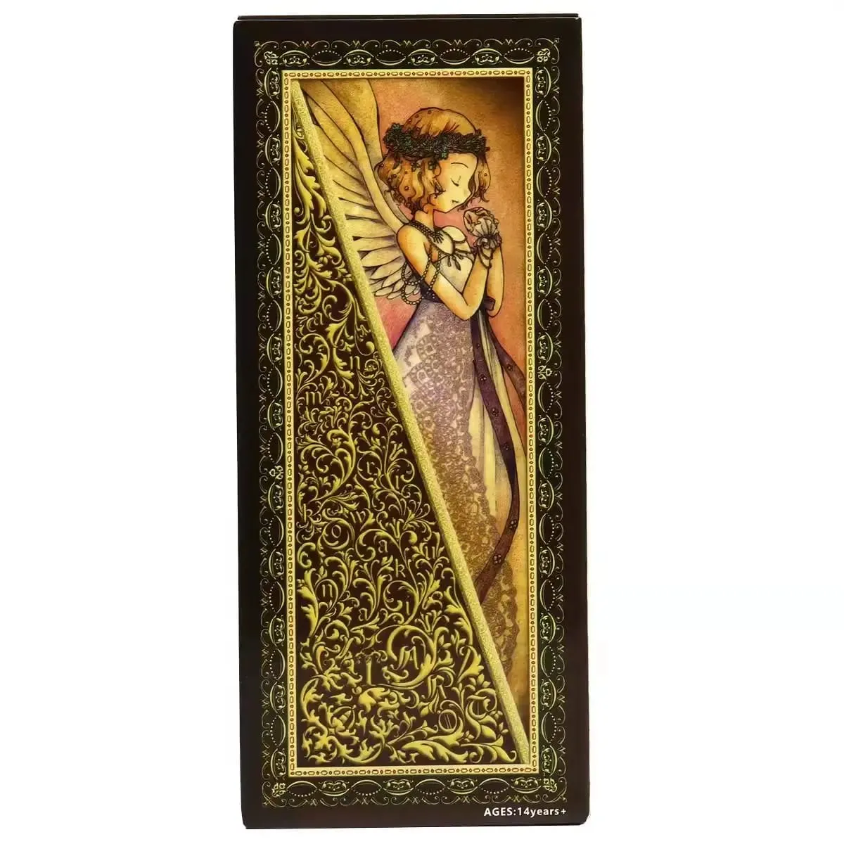 Low Scare Tarot-kort 78 STK Anime Fairy Tale Deck Kawaii Cute Oracle Divination Begyndervenlig hekseri Spirit Board Game — image 4