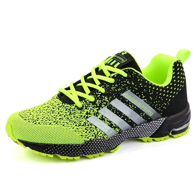 New Men's Sneakers Mesh Surface Spring Summer Breathable Casual Sports Shoes Flat Vulcanized Couple Running Big Size — image 9