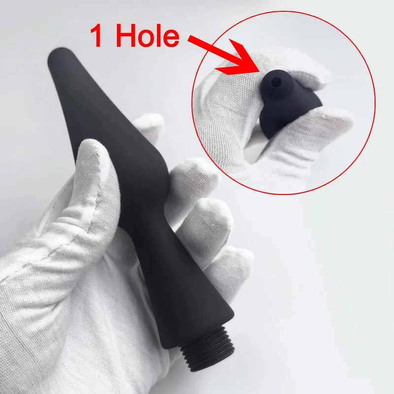 1 Uds. De silicona, tapón de descarga a tope, enema de ducha, dilatadores anales, limpiador de inodoro, Juguetes sexuales para adultos, Bondage BDSM, bienestar sexual — image 11