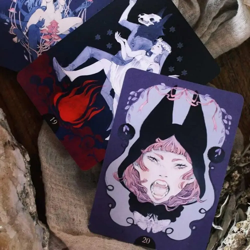 8.8*12.6cm Loputyn Oracle 36 Pcs Cards Double-sided Embossed Evocative Sensual and Imaginative Drawings — image 7