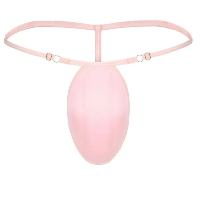 Tangas con almohadilla de esponja y espalda en T para hombre, calzoncillos acolchados frontales ajustables en 3D, ropa moldeadora de cintura baja sin costuras, accesorios para bragas — image 13