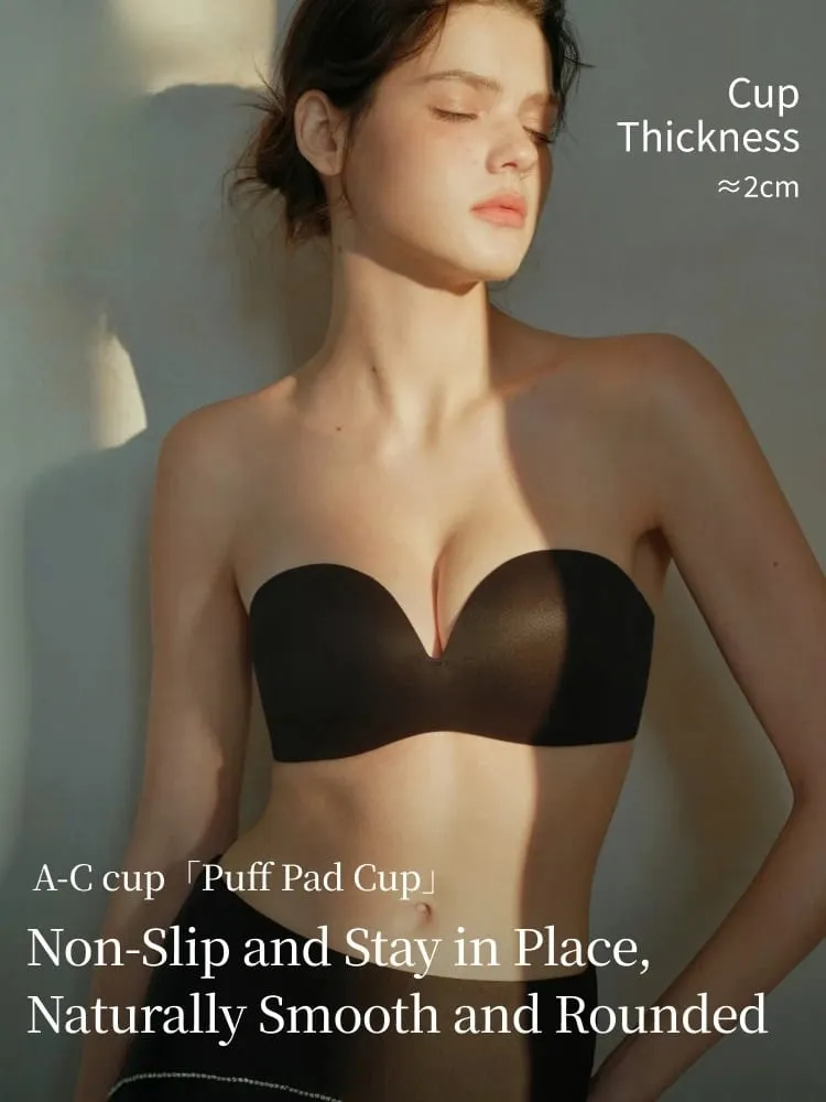 Summer Strapless Bra Set for Women Sexy Wireless Seamless Push Up Invisible Bras Tube Tops Female Underwear MX266+N194 — image 3