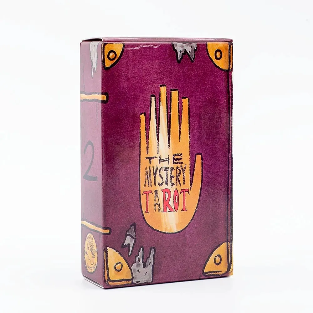 Das Mystery Tarot 78-Kartendeck für Mysterious Divination Family Party Gift Englische Version Oracle 10,3 x 6 cm Brettspiel