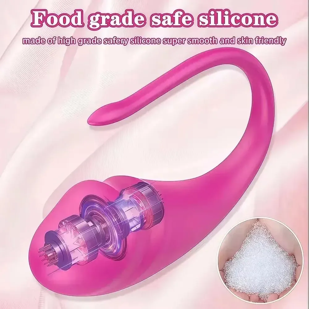 Powerful Wearable App Control Egg Vibrator U Type Clitoral Vaginal Stimulator for Couples Massage G Spot Sex Toy for Women 18+ — image 3